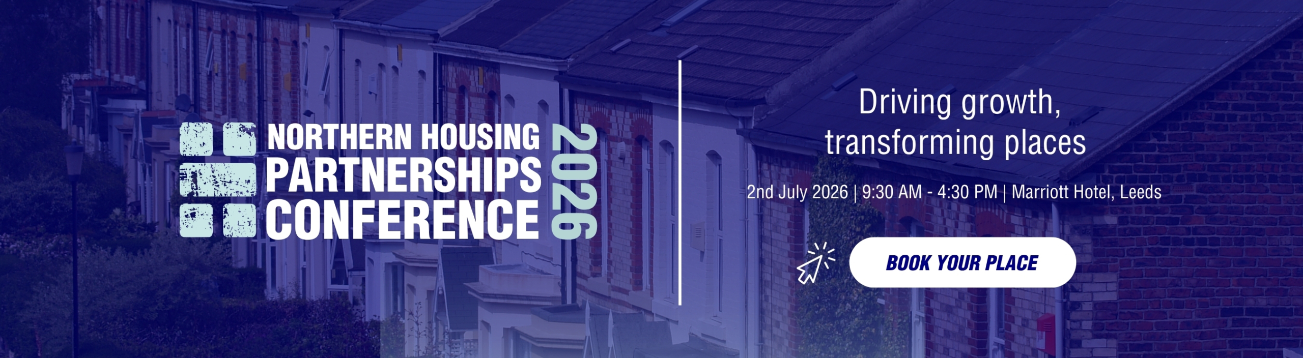 Northern Housing Partnerships conference banner 2026